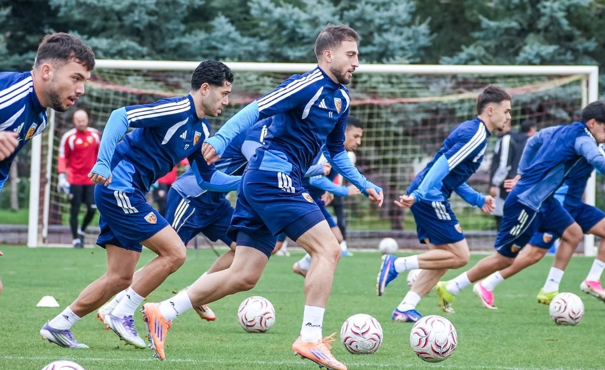 Kayserispor milli arada çalışmalarını sürdürüyor