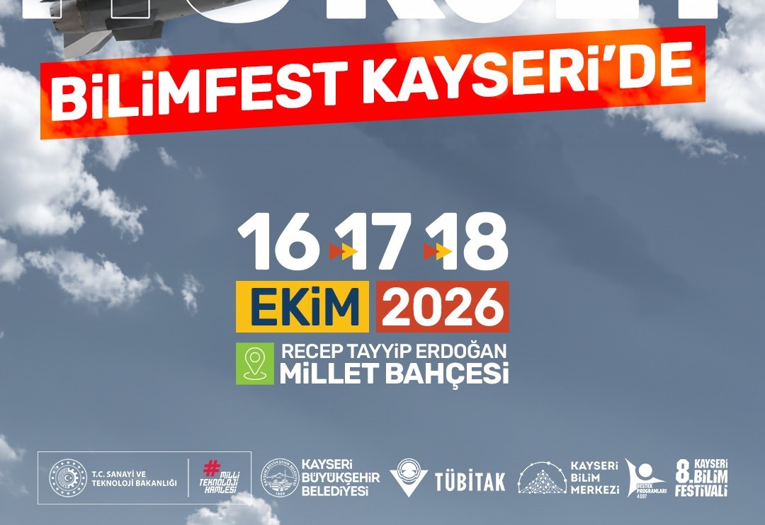 HÜRJET ve Türk Yıldızları, 8’inci BİLİMFEST Kayseri’de gökyüzü tutkunlarıyla buluşacak