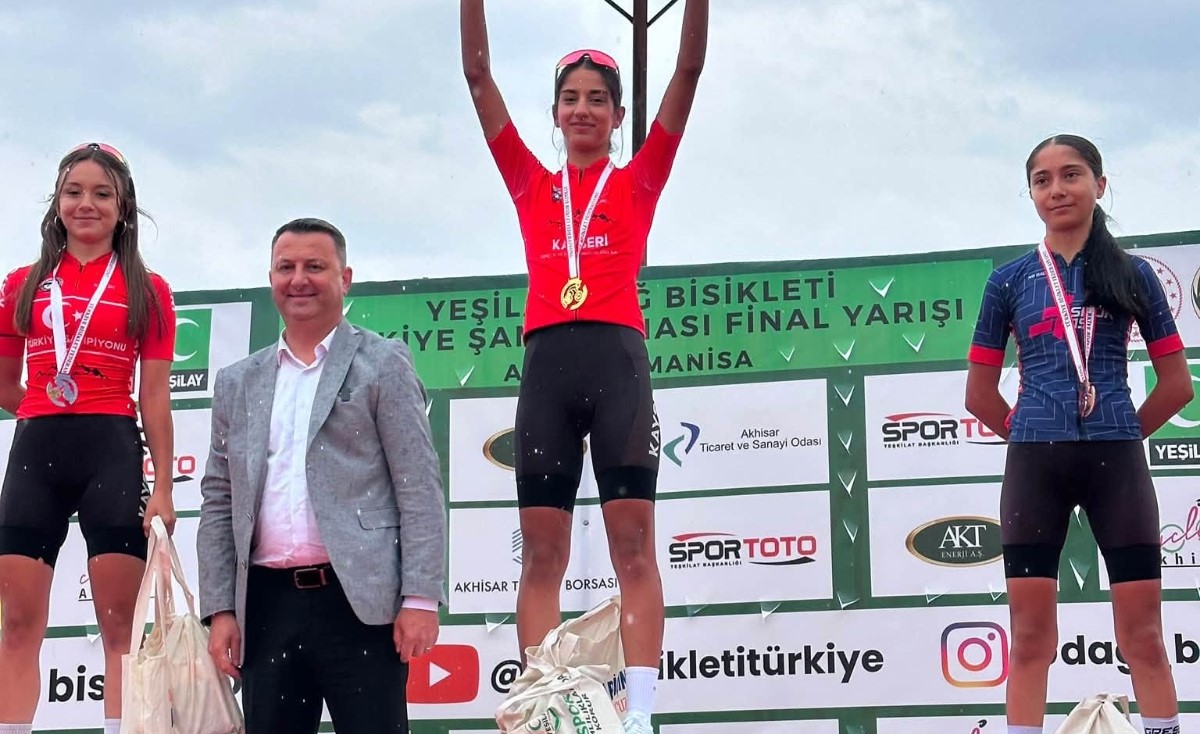 Yeşilay dağ bisikleti Türkiye Şampiyonası’nda Kayserili sporculardan önemli başarı