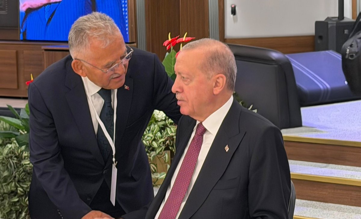 Başkan Büyükkılıç, Cumhurbaşkanı Erdoğan ile görüştü