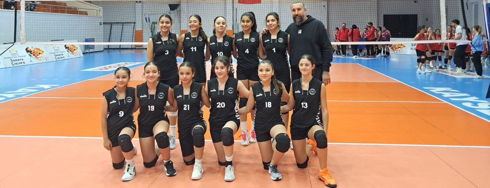 Erciyes voleybol’dan 3-0’lık galibiyet