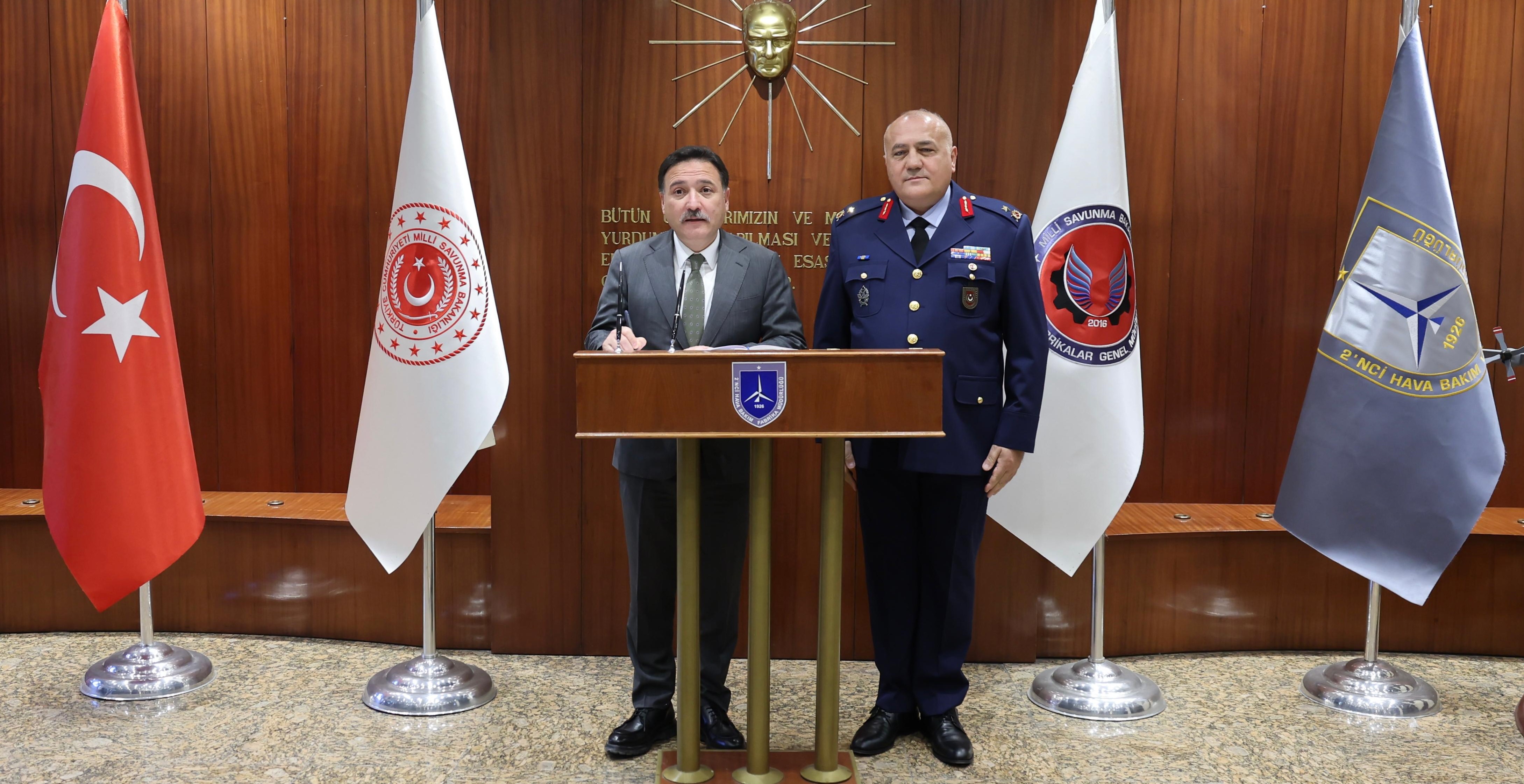 Vali Çiçek, 2. hava bakım fabrika Müdürlüğünün 100. yıl etkinliklerine katıldı