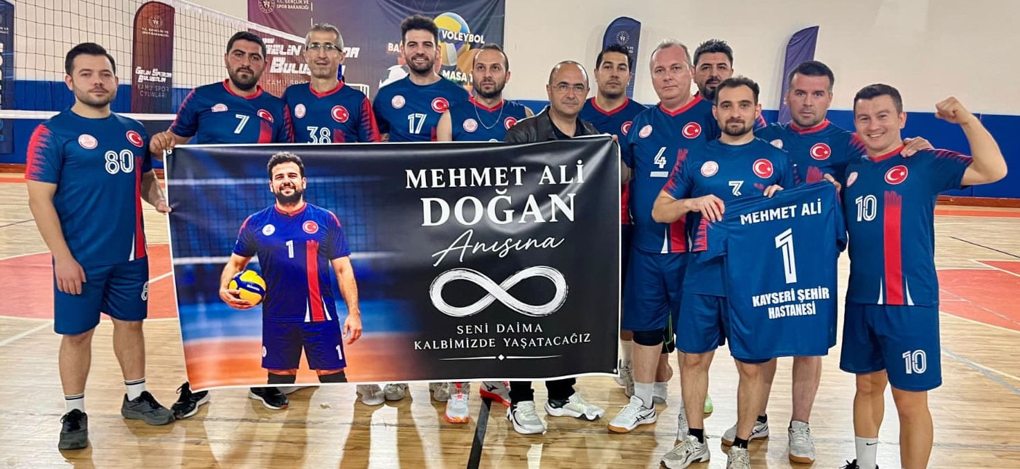 Kayseri Şehir Hastanesi’nden Mehmet Ali Doğan anısına anlamlı galibiyet