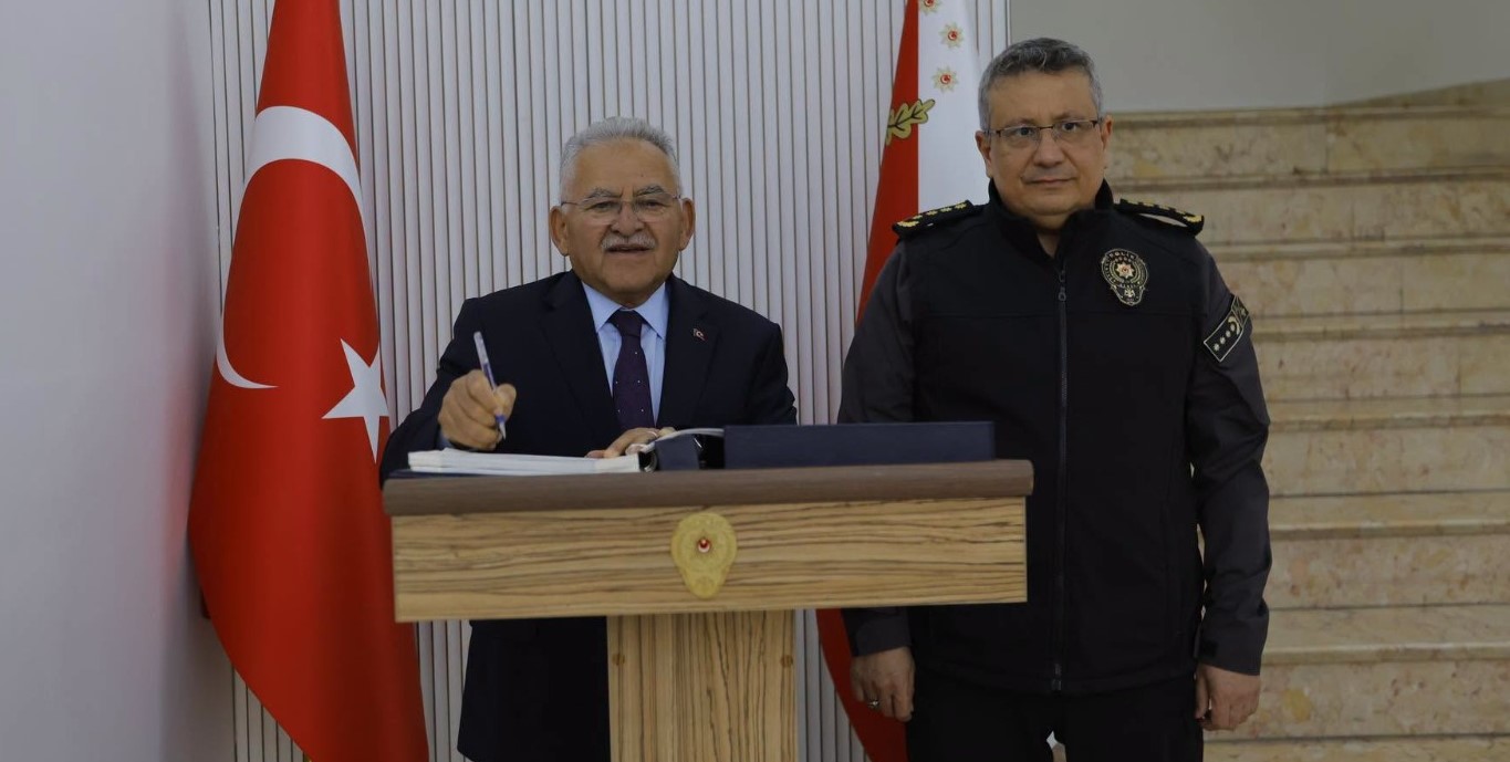 Başkan Büyükkılıç’tan, İl Emniyet Müdürü Ergen’e hayırlı olsun ziyareti
