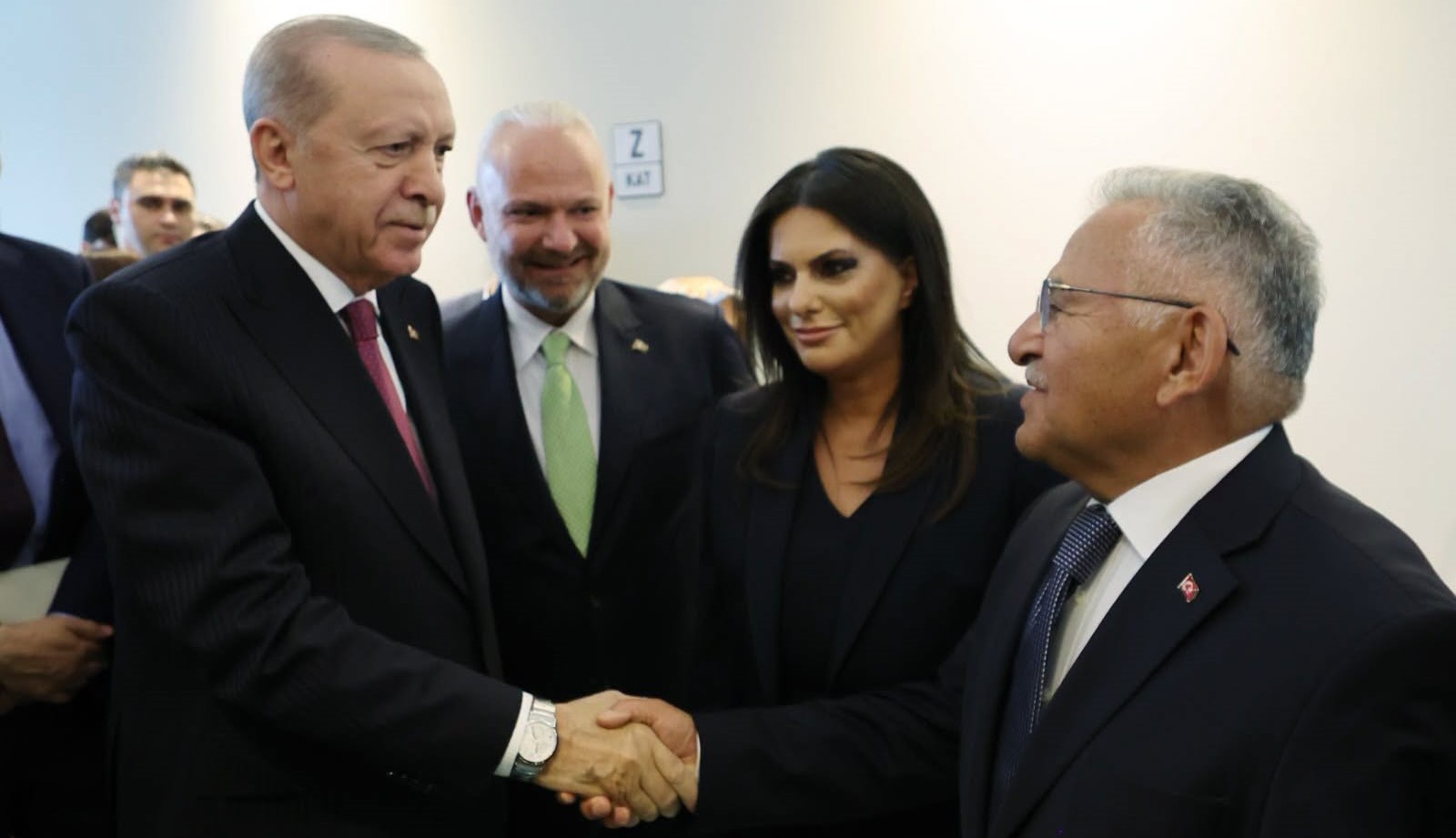 Başkan Büyükkılıç, Cumhurbaşkanı Erdoğan ile bir araya geldi