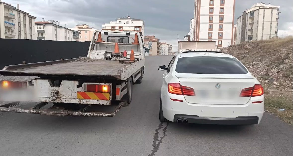 Kayseri’de trafik kurallarını ihlal eden 5 sürücüye 441 bin tl ceza