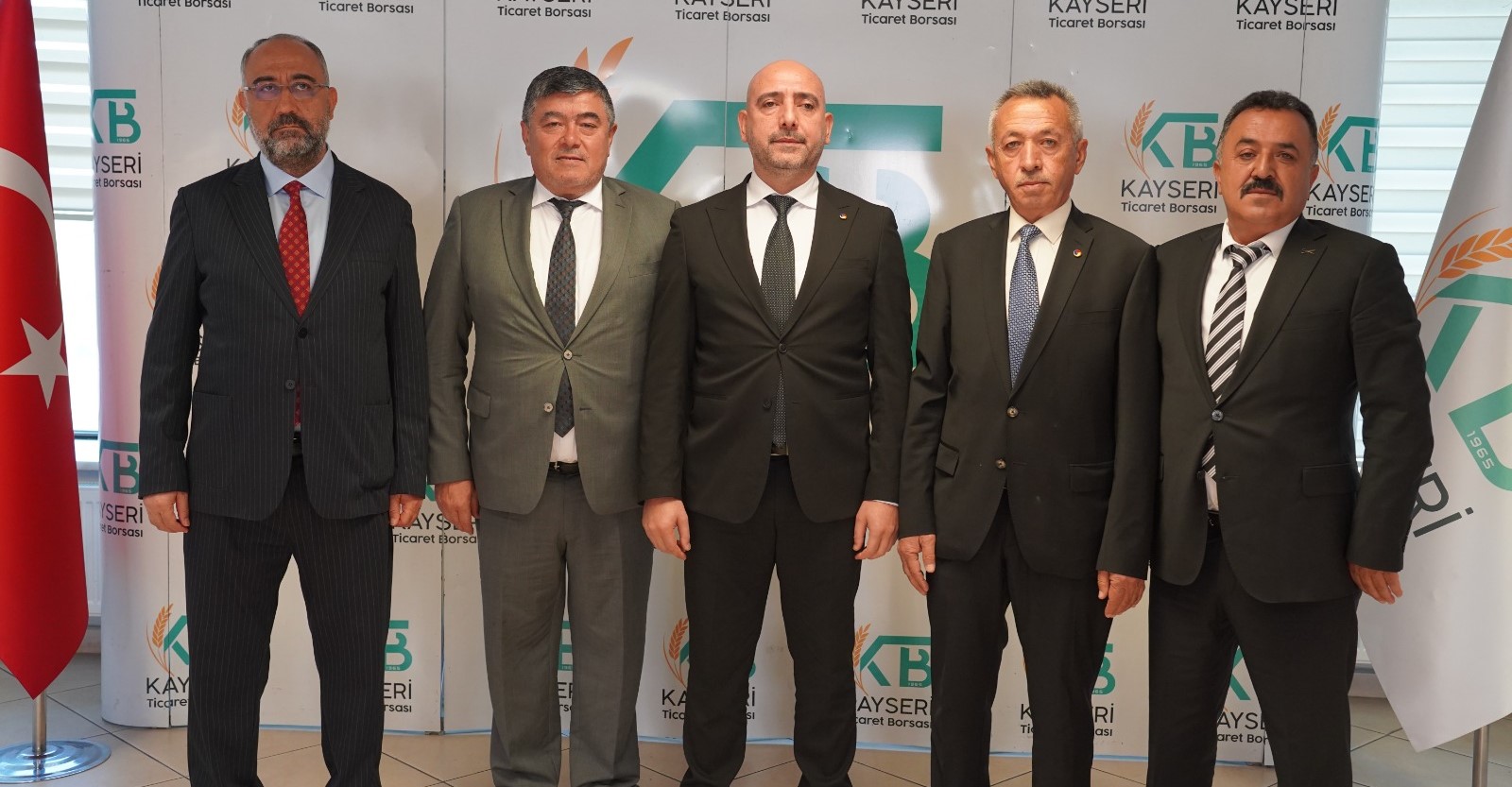 Kayseri ticaret borsası’nda görev dağılımları belli oldu
