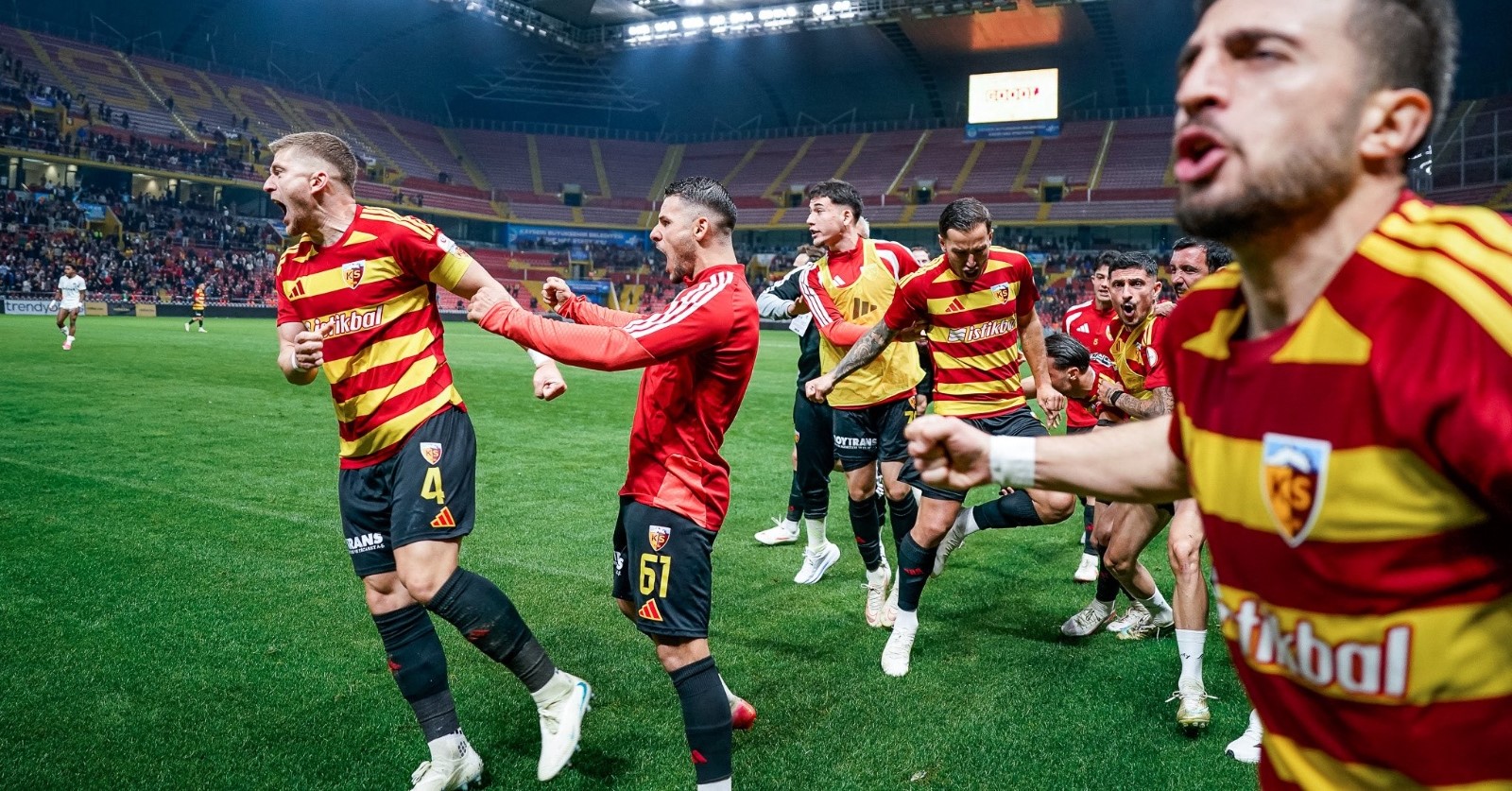 Kayserispor’un galibiyet serisi 4 maça çıktı