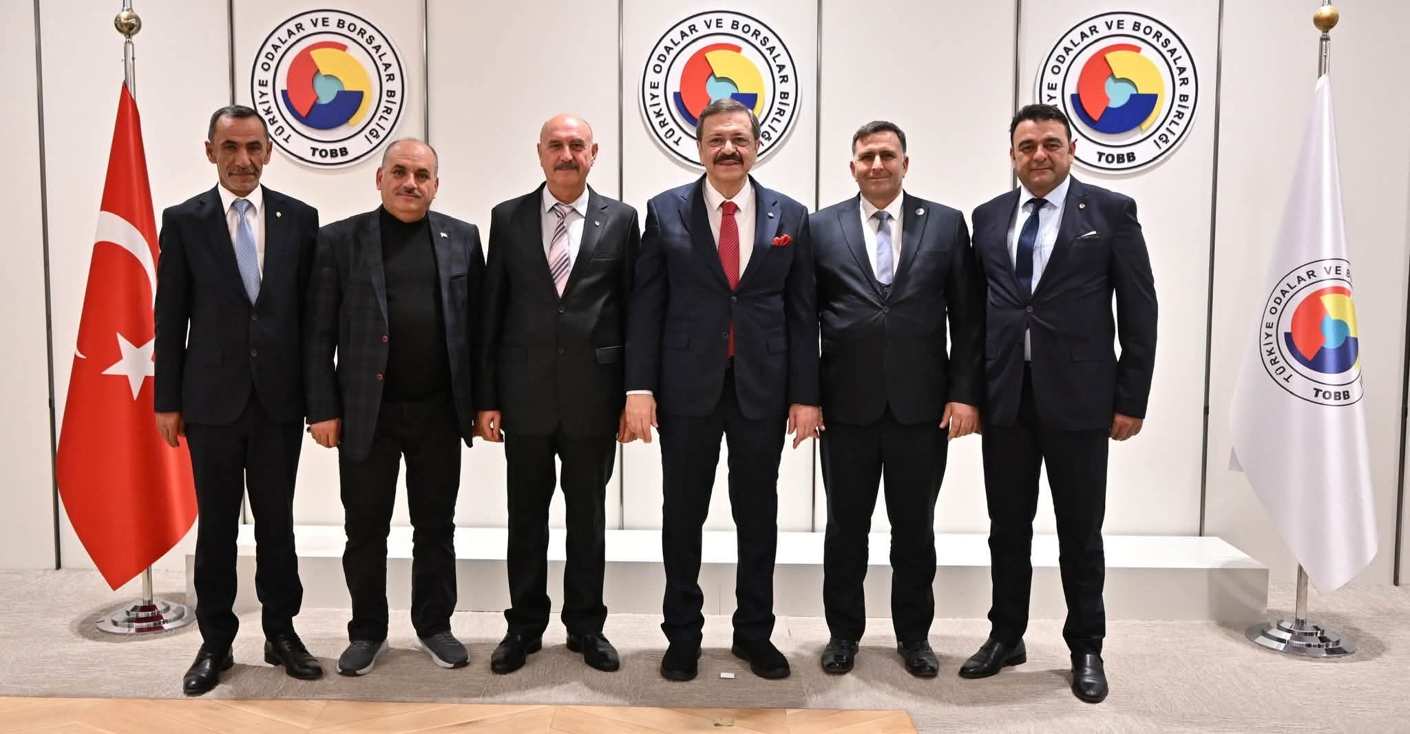TOBB Başkanı Hisarcıklıoğlu, Bünyan Ticaret Odası’nın yeni yönetimini kabul etti