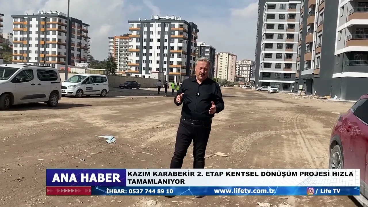 KAZIM KARABEKİR 2  ETAP KENTSEL DÖNÜŞÜM PROJESİ HIZLA TAMAMLANIYOR