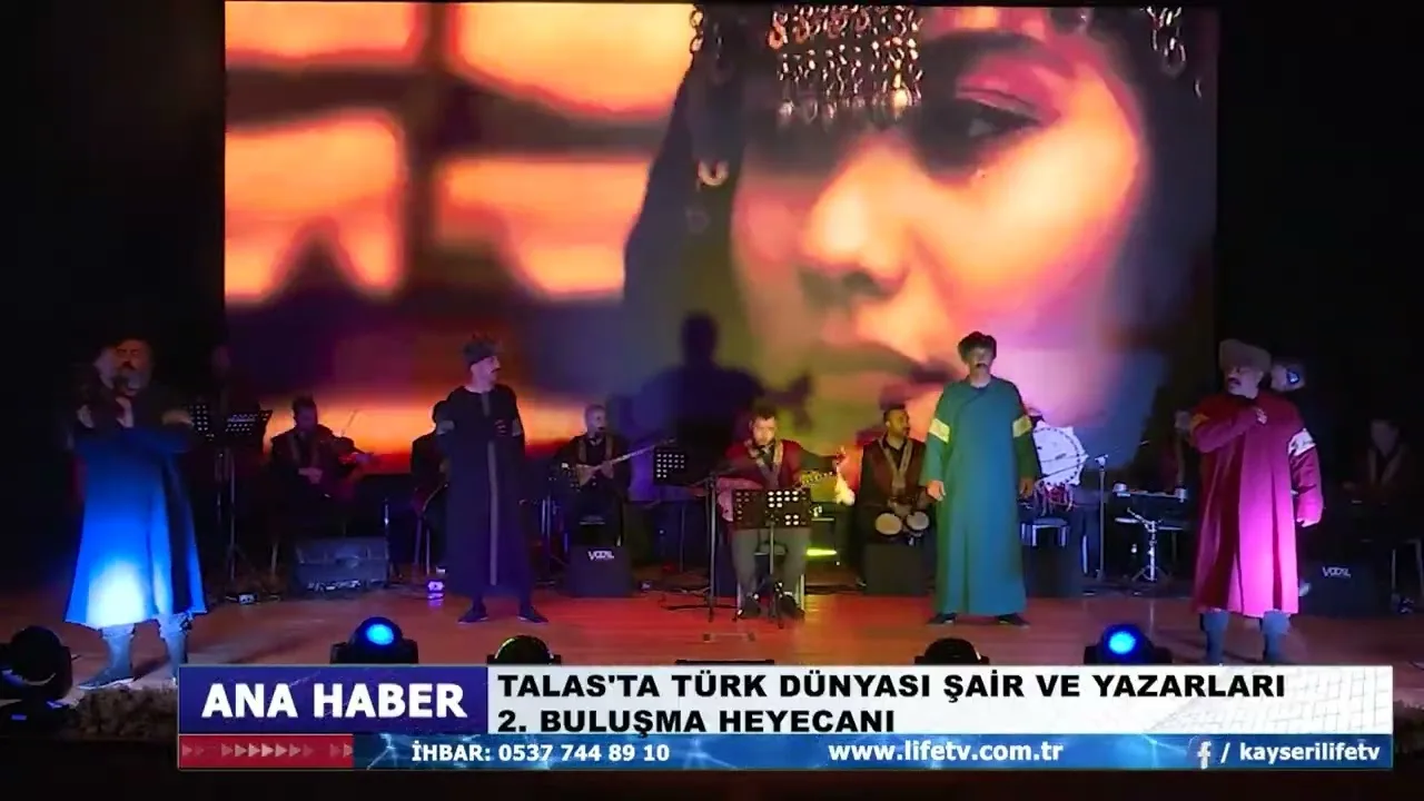 TALAS'TA TÜRK DÜNYASI ŞAİR VE YAZARLARI 2  BULUŞMA HEYECANI