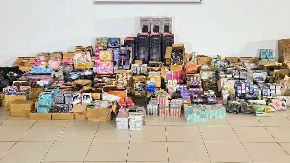Kayseri’de 10 milyon TL değerinde kaçak ürün ele geçirildi