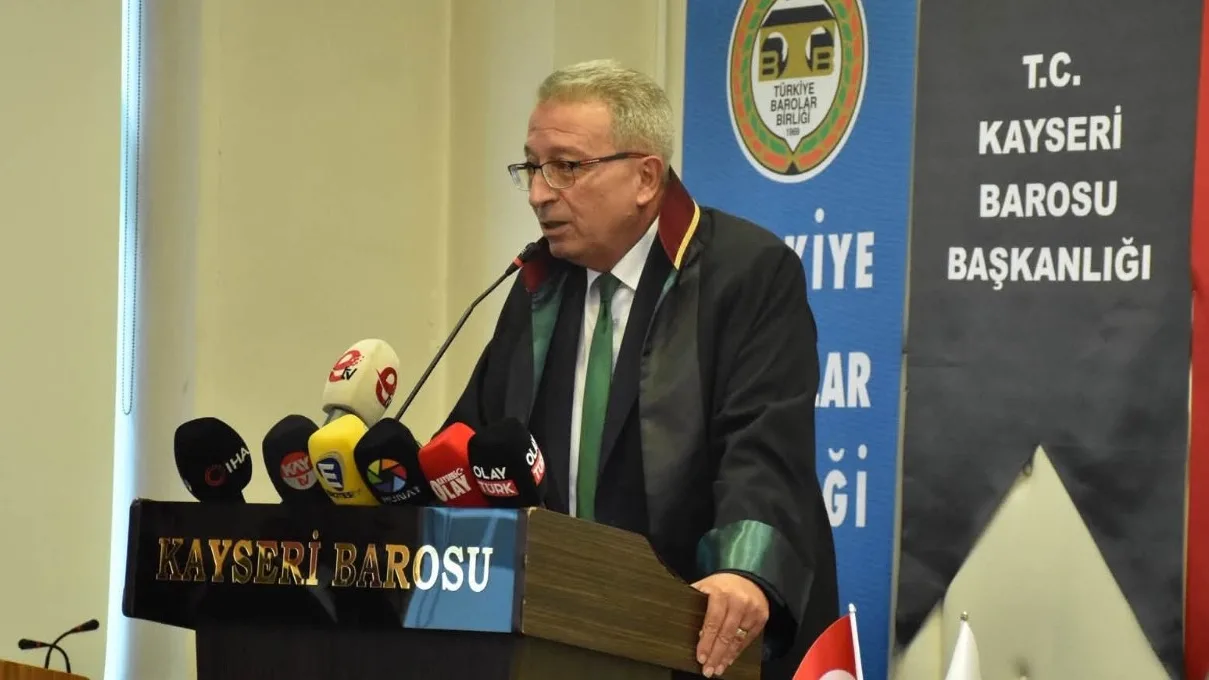 Kayseri Barosu Başkanı Özsoy mazbatasını aldı