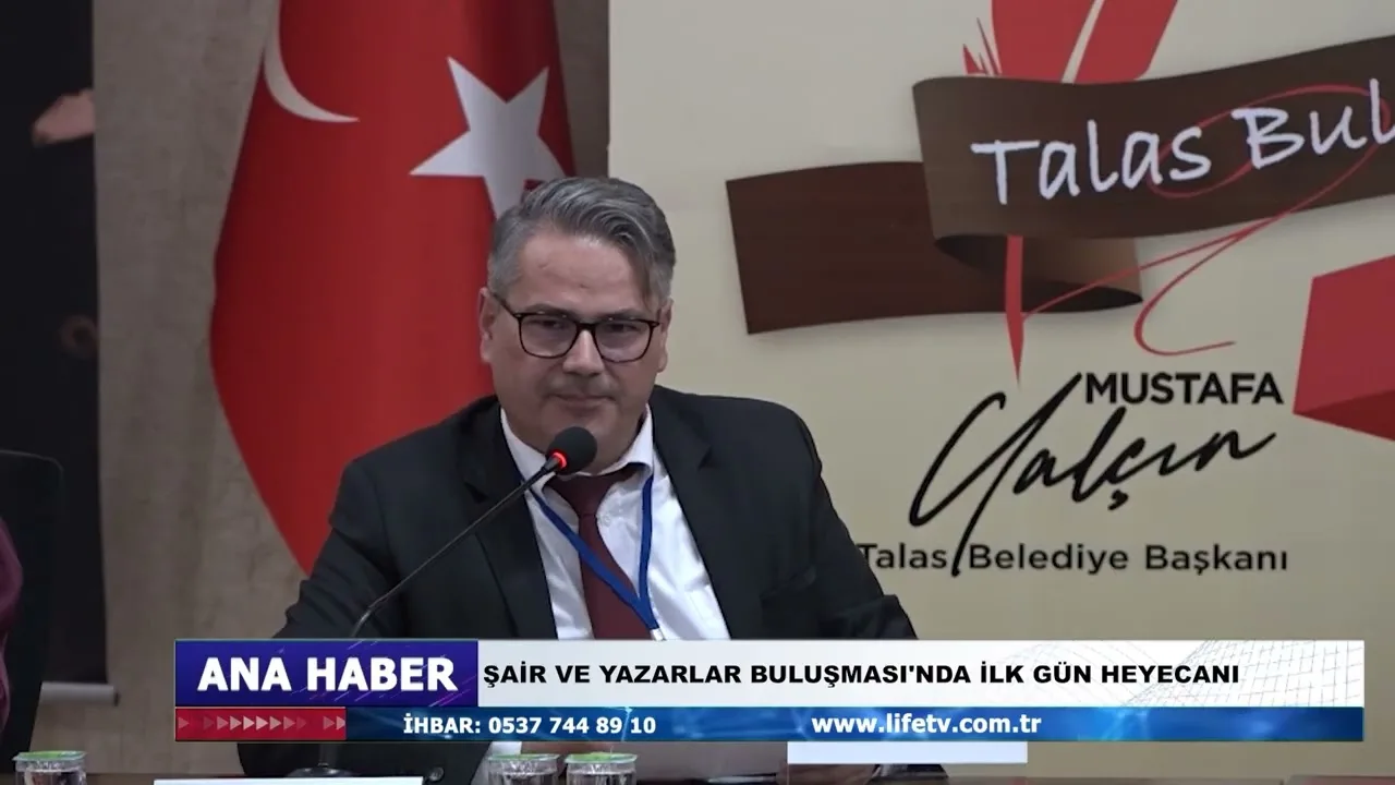 ŞAİR VE YAZARLAR BULUŞMASI'NDA İLK GÜN HEYECANI