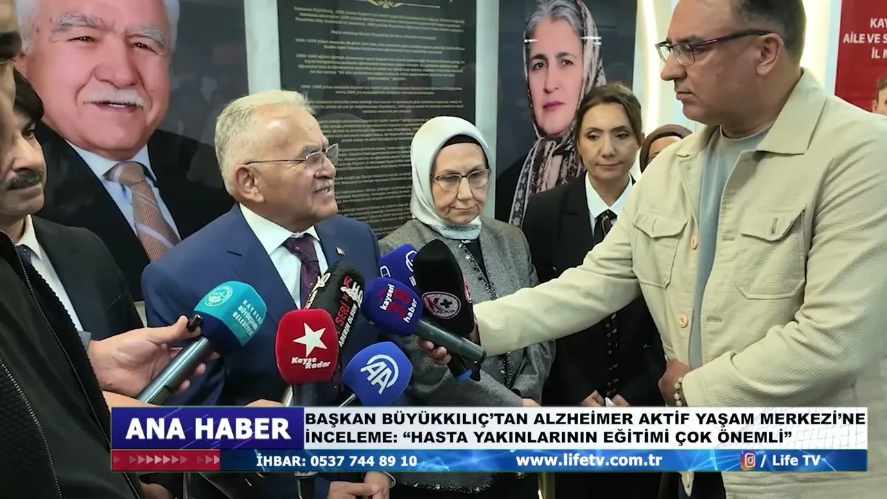 BAŞKAN BÜYÜKKILIÇ’TAN ALZHEİMER AKTİF YAŞAM MERKEZİ’NE İNCELEME “HASTA YAKINLARININ EĞİTİMİ ÇOK Ö